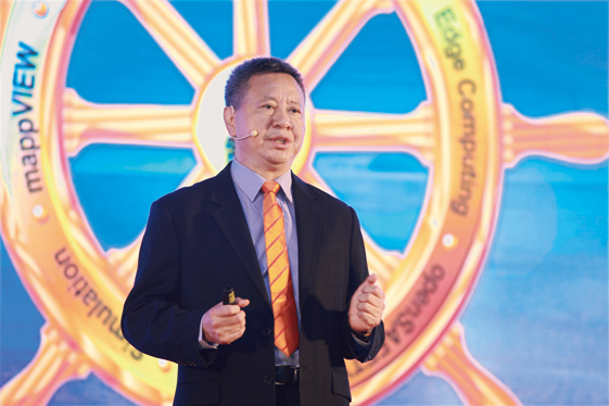 大中華區(qū)總裁肖維榮博士發(fā)表主題演講