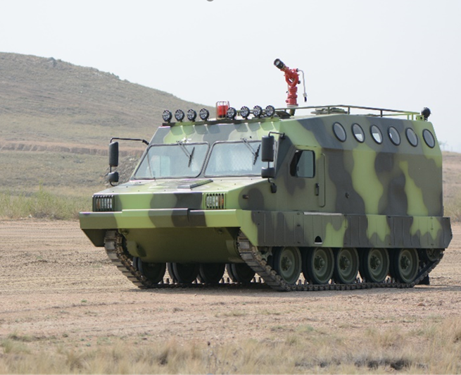 履帶式森林消防運(yùn)兵車