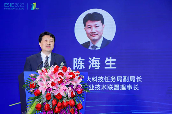 中國科學院重大科技任務局副局長、中關村儲能產(chǎn)業(yè)技術聯(lián)盟理事長 陳海生