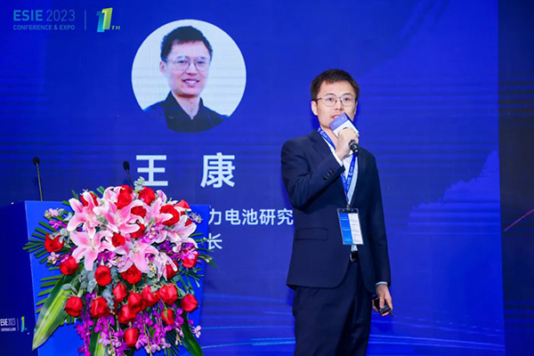 鵬輝能源儲能與動力電池研究院助理院長王康