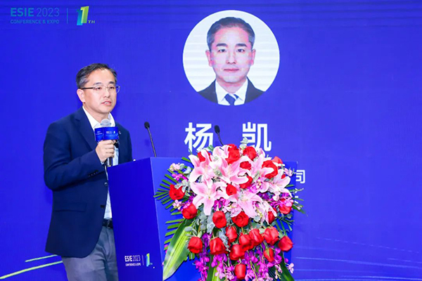 江蘇天合儲能有限公司儲能產(chǎn)品研究院院長楊凱
